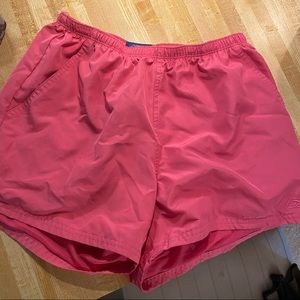 Womens Reebok workout shorts with pockets